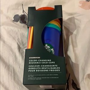 Starbucks Color-Changing Reusable Cold Cups